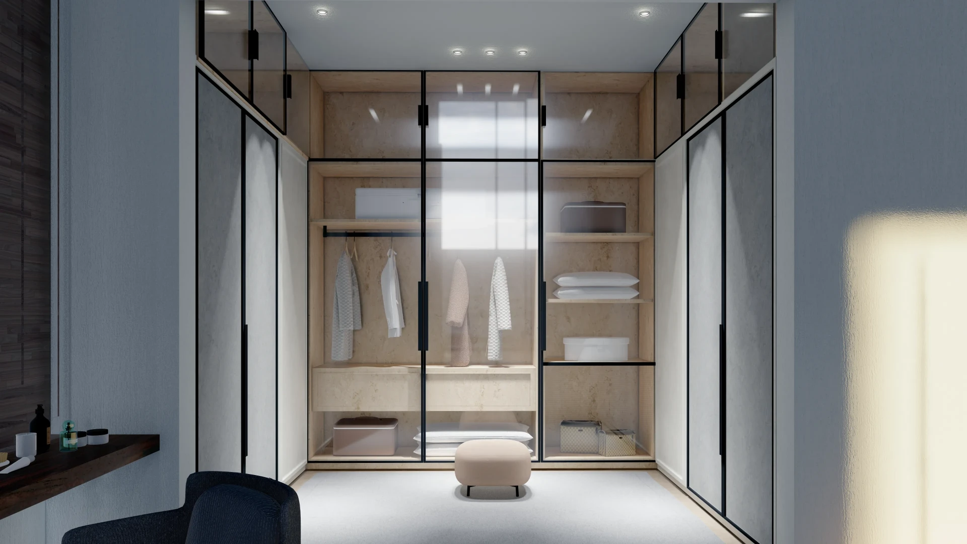 walk-in closet